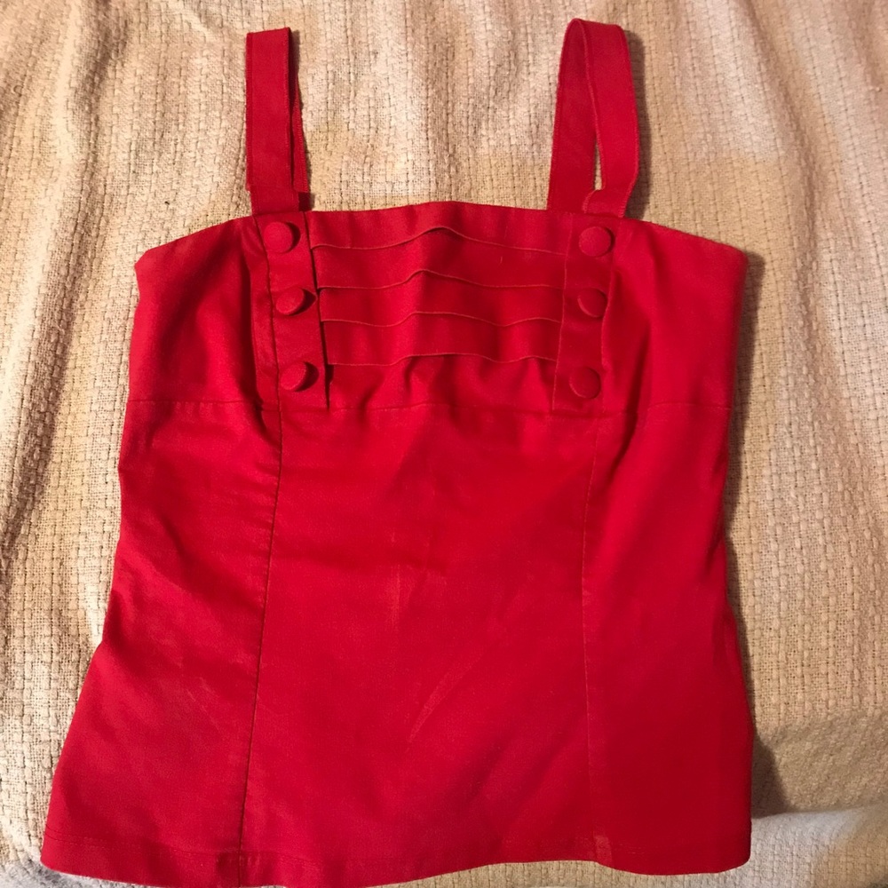 Red Tank top